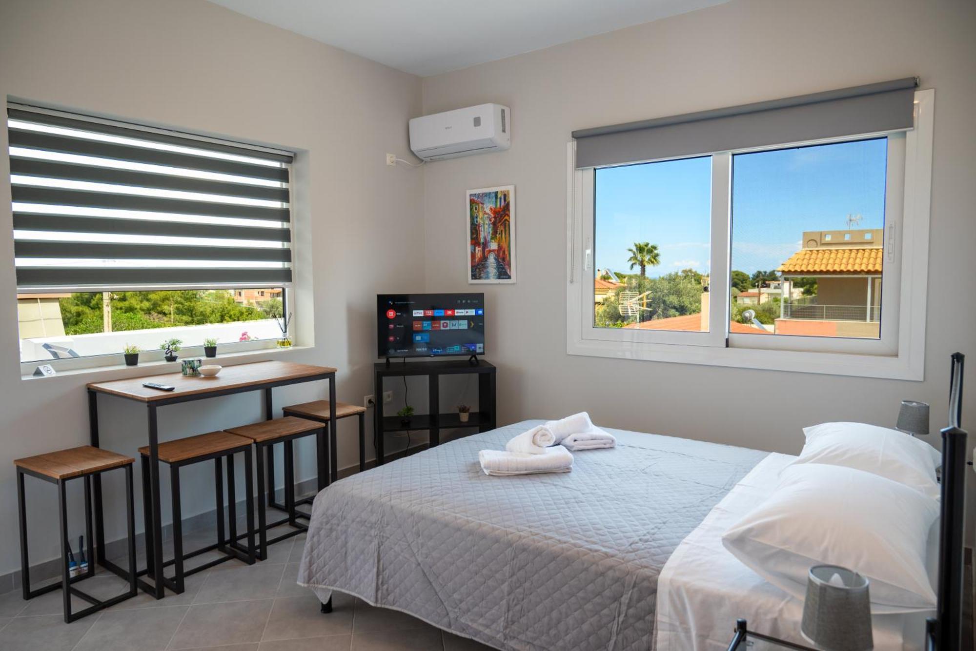 Airport Palmtree Apartments - 15Min From Airport Artemida  Ngoại thất bức ảnh